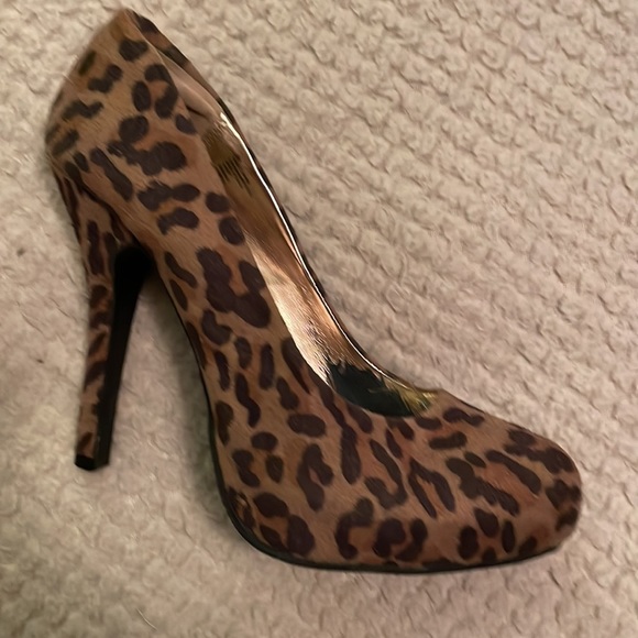 Shoes - Mossimo leopard stiletto heels